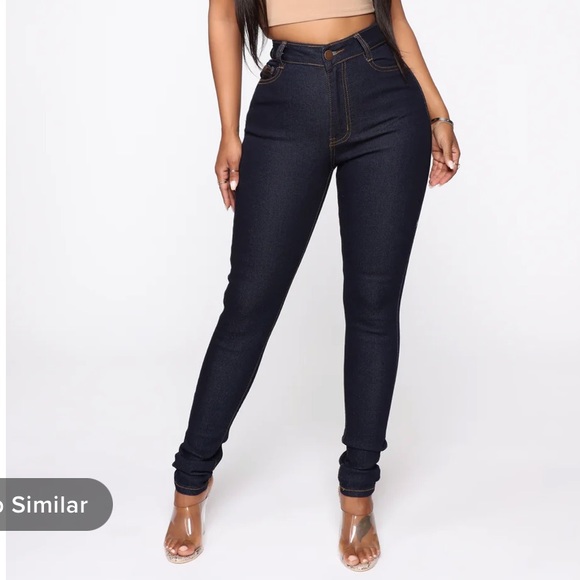 Fashion Nova Denim - Dark Wash - Fashion Nova Jeans